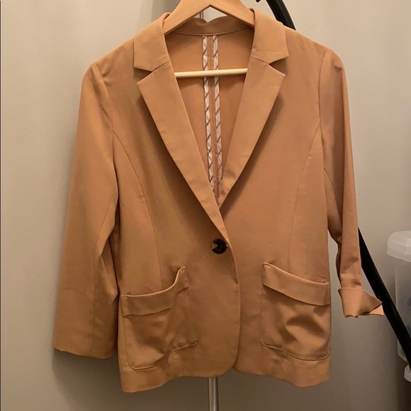 Brand new honey color blazer - Picture 1 of 8